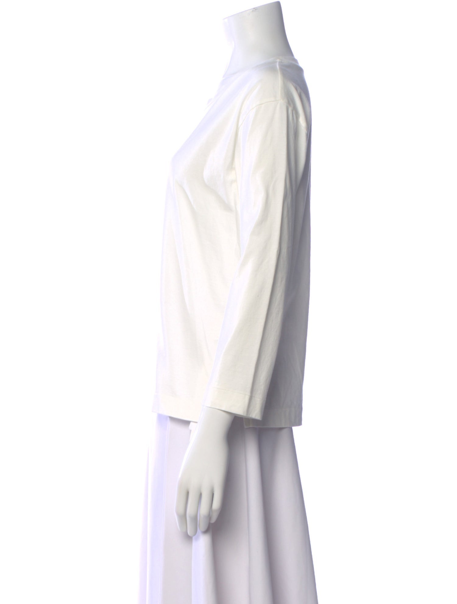 Margaret Howell Crew Neck Long Sleeve T-Shirt