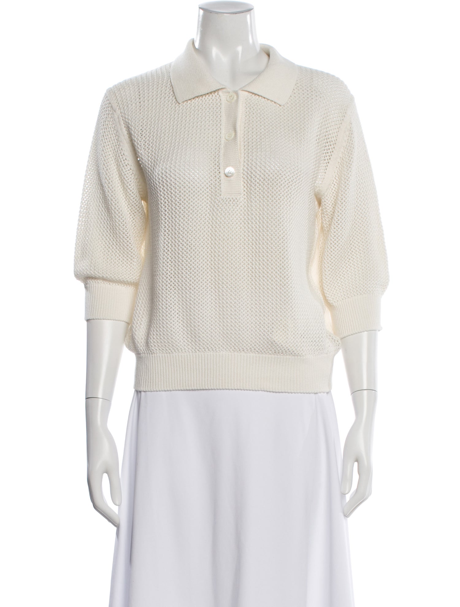 Margaret Howell Three-Quarter Sleeve Polo