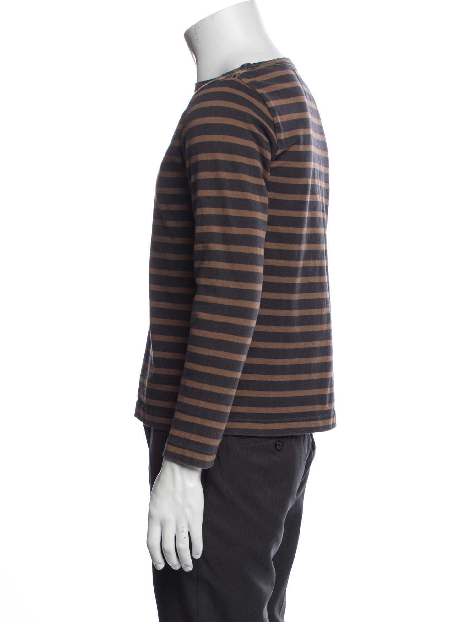 Margaret Howell Striped Long Sleeve Shirt