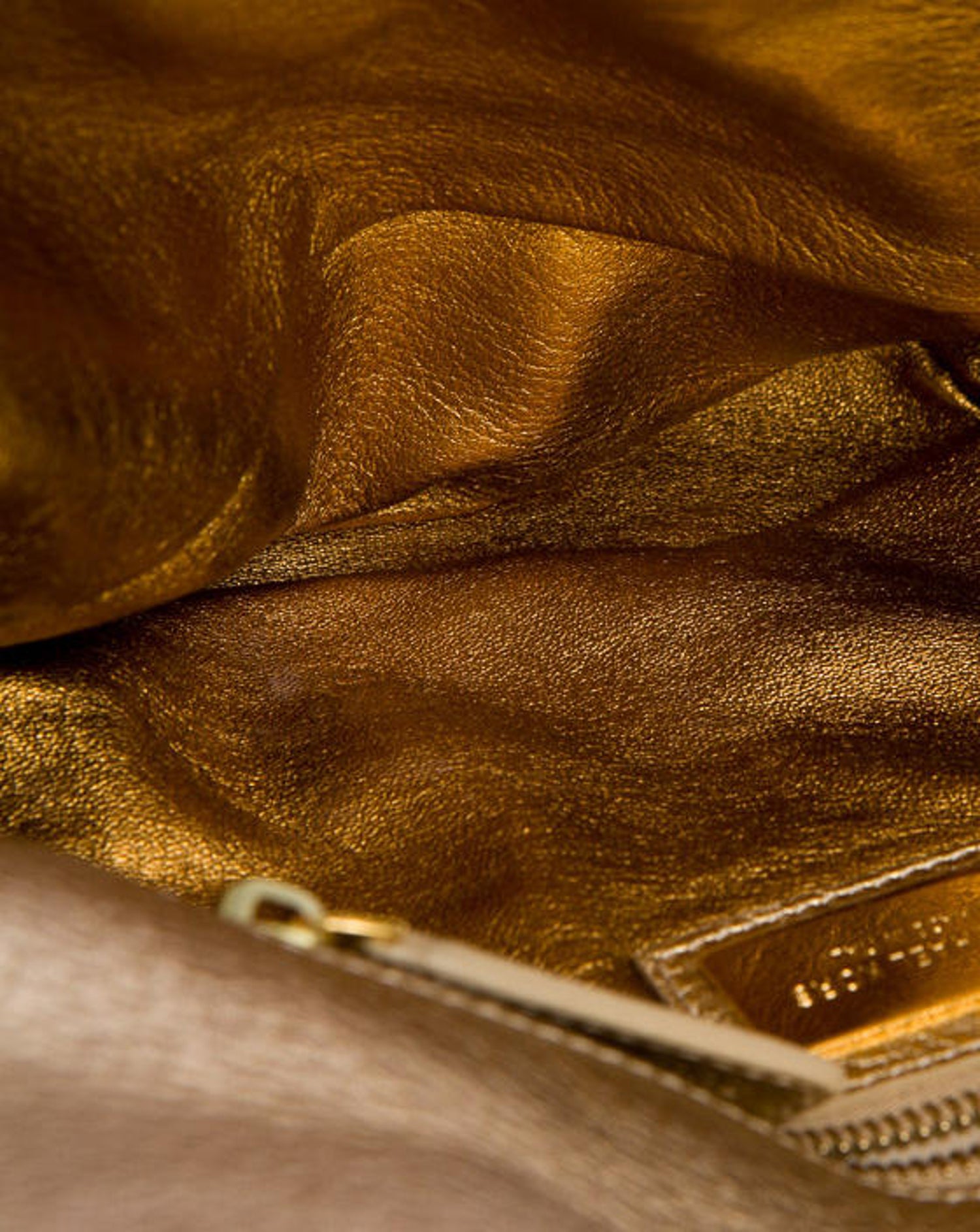 Michael Kors Clutch Gold MIC10195 The RealReal