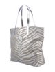 Michael Kors Zebra Print Canvas Tote