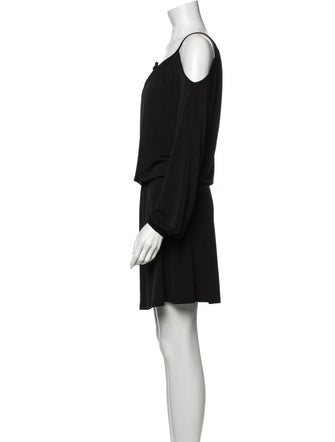 Michael Kors Scoop Neck Knee-Length Dress