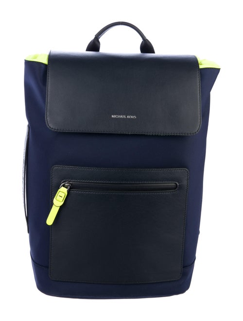 Michael Kors Leather-Trimmed Nylon Backpack w/ Tags