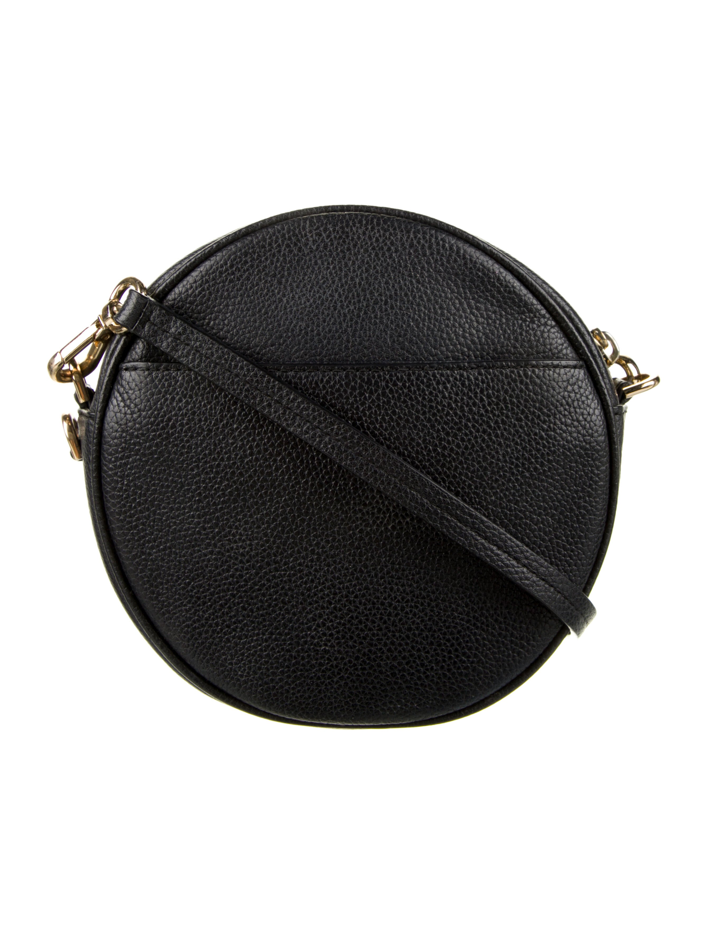 michael michael kors pebbled leather canteen crossbody
