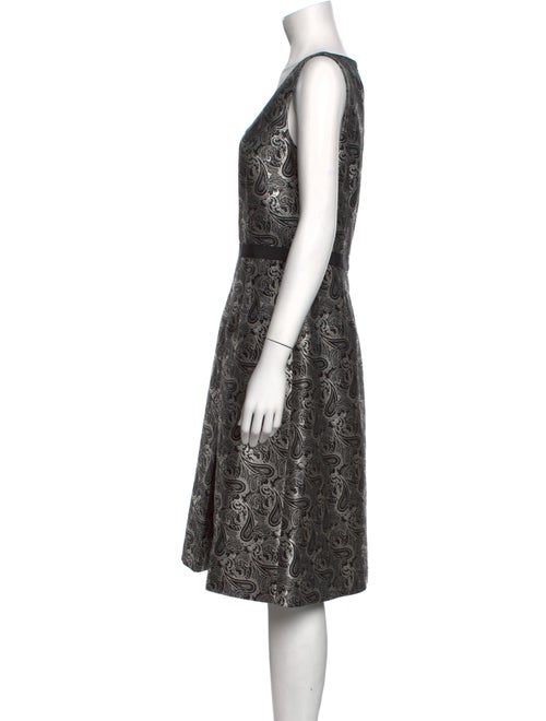 Michael Kors Lace Pattern Midi Length Dress
