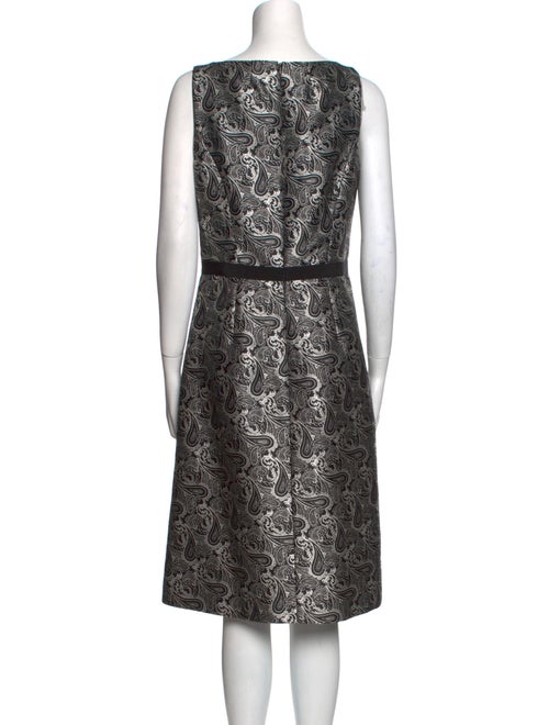 Michael Kors Lace Pattern Midi Length Dress