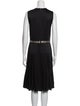 Michael Kors Crew Neck Midi Length Dress