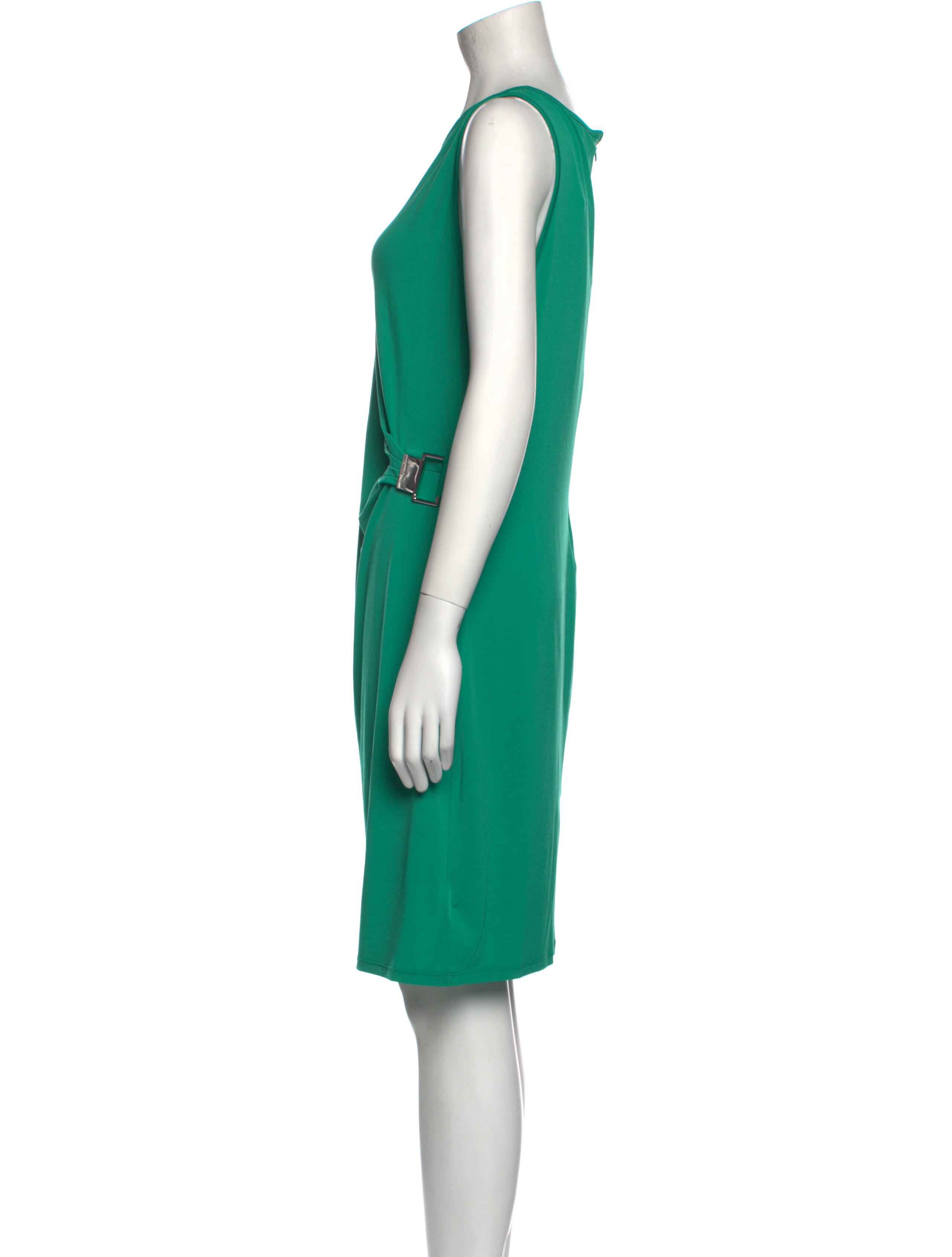 MICHAEL MICHAEL KORS Womens Coral Sleeveless Scoop Neck Maxi Shift Dress main image 1