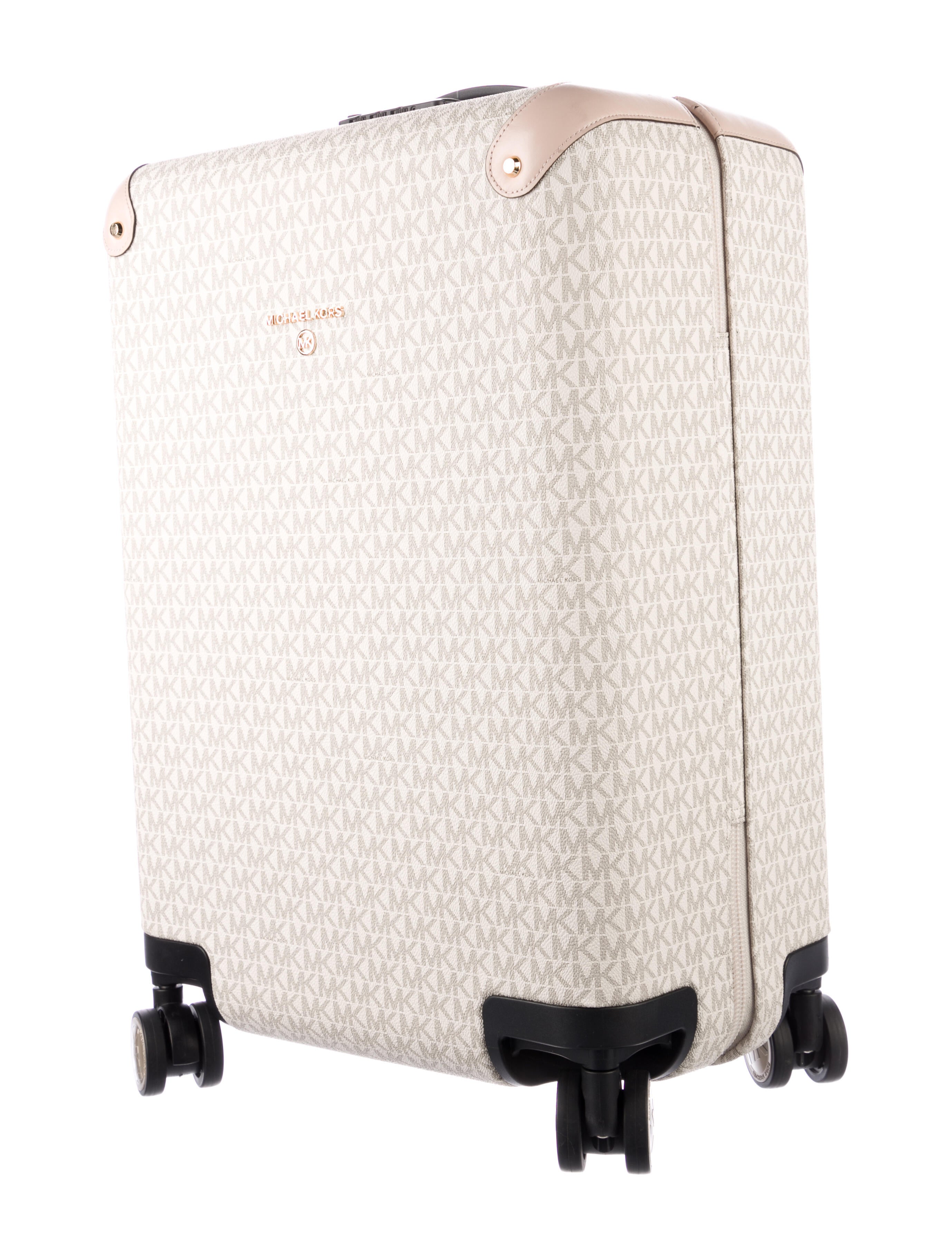 Top 67+ imagen michael kors luggage carry on Thptnganamst.edu.vn