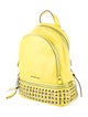 Michael Kors Neon Yellow Leather Backpack