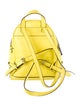 Michael Kors Neon Yellow Leather Backpack