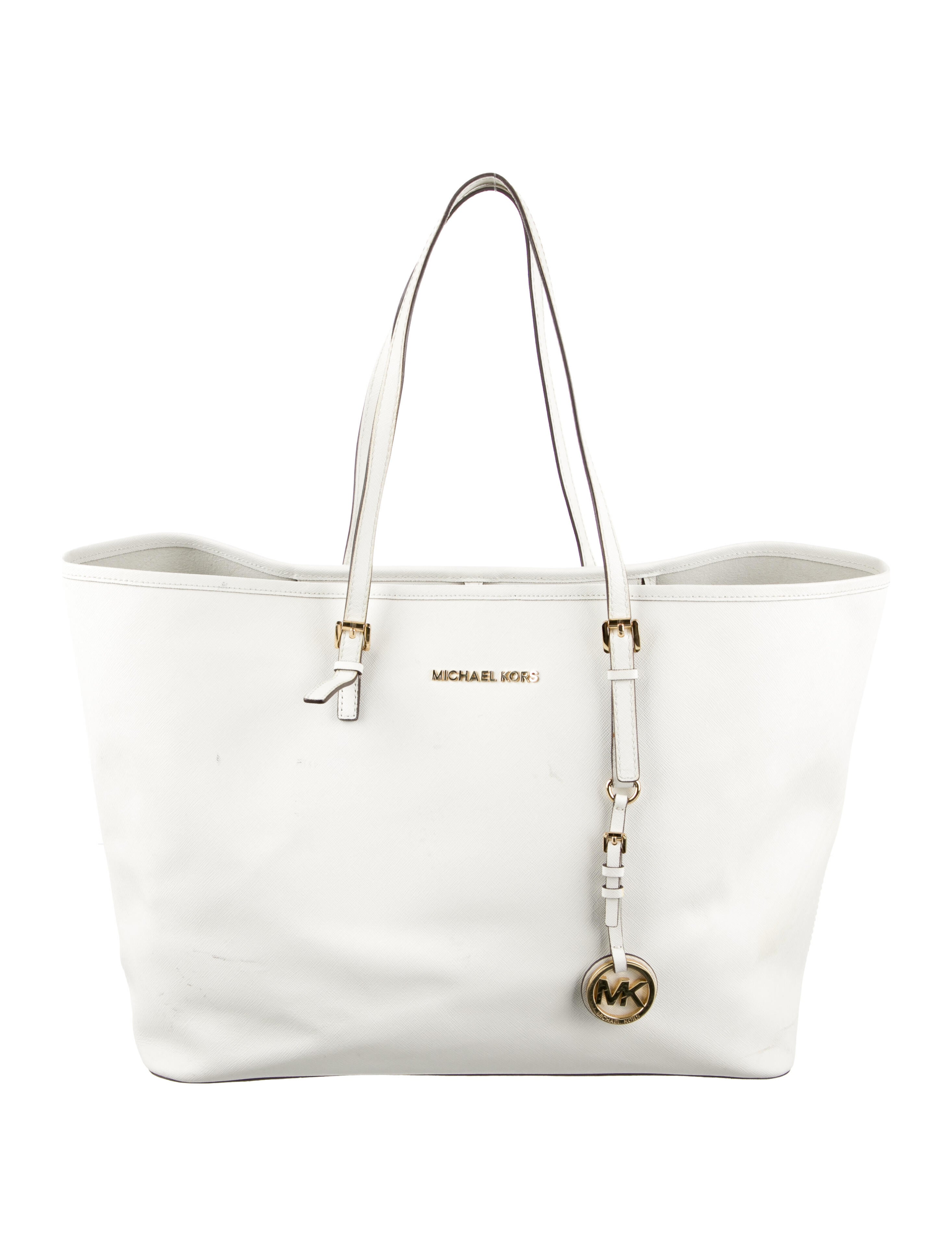Michael Kors Saffiano Leather Tote Bag