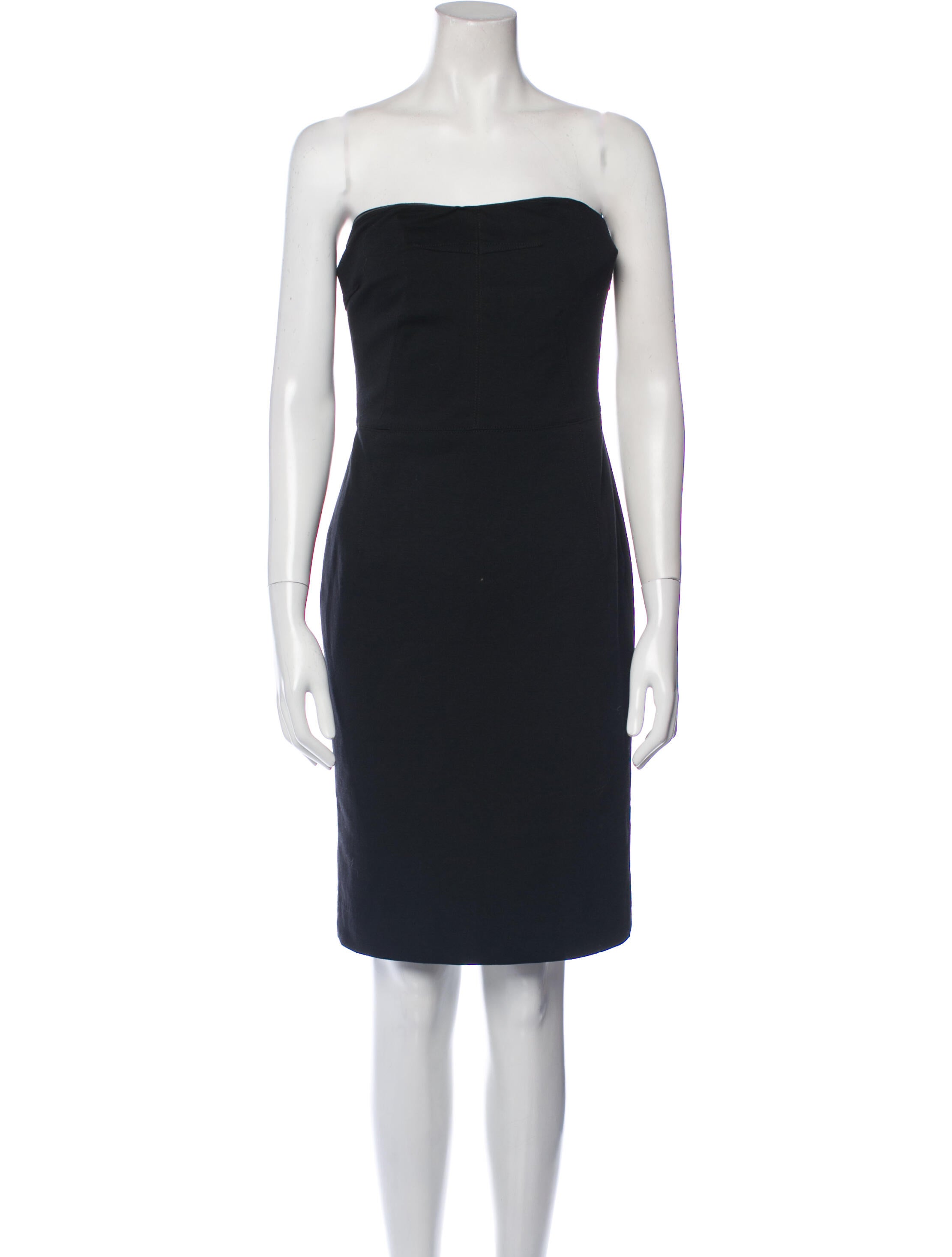 Michael Kors Strapless Knee-Length Dress