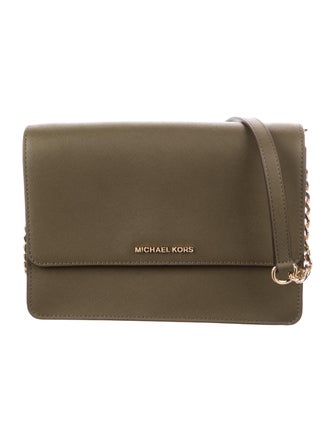 Michael Kors Saffiano Leather Crossbody Bag