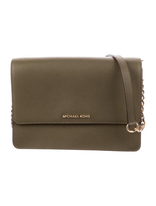 Michael Kors Saffiano Leather Crossbody Bag