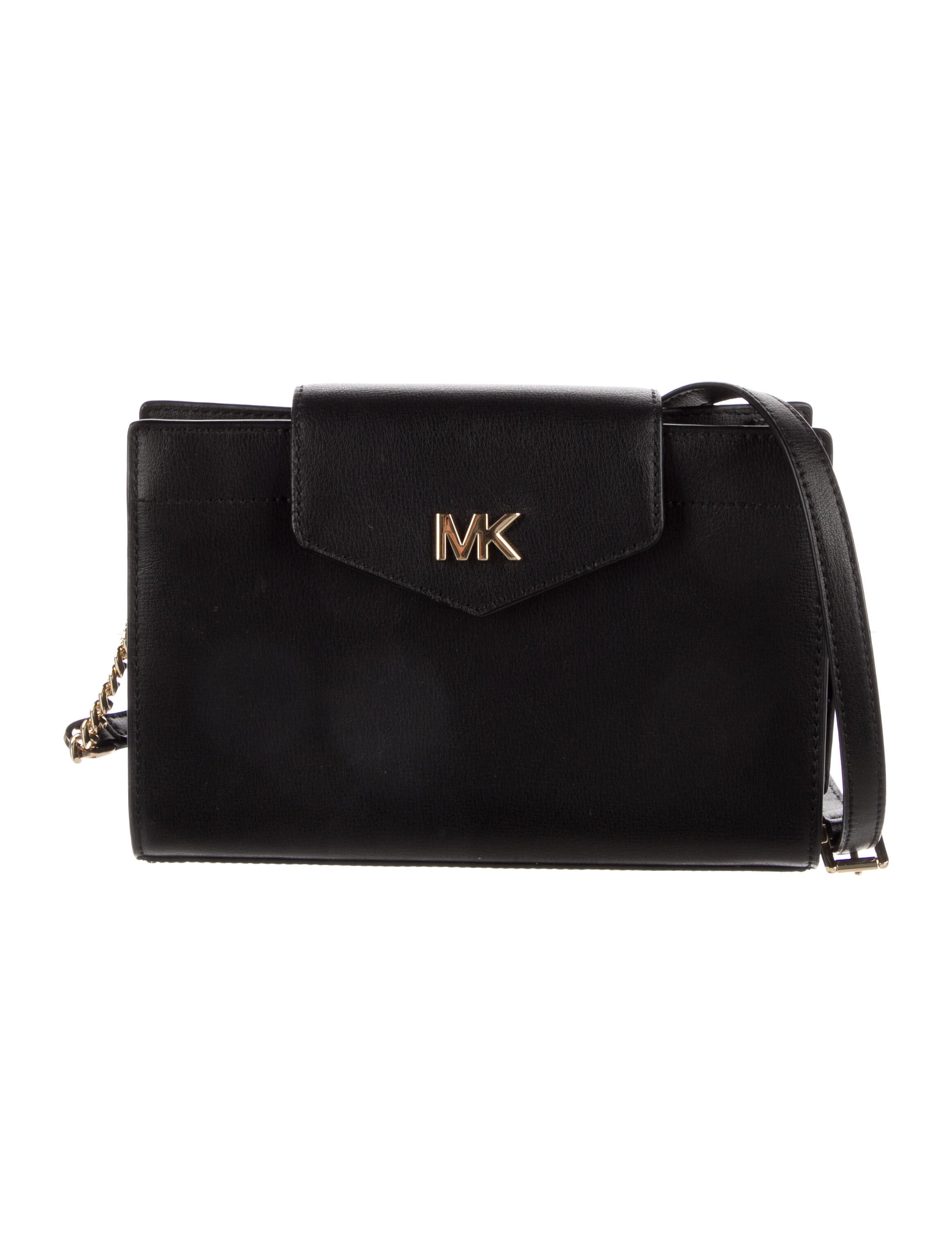 Henri Bendel Leather chain Crossbody Bag Black Crossbody Bags