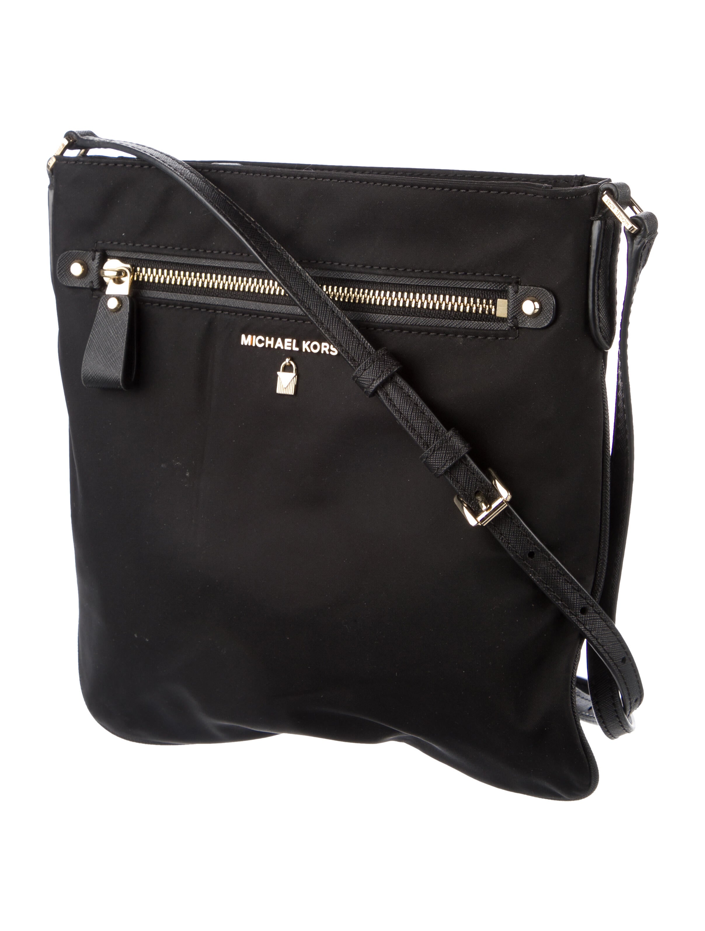 Michael Kors Nylon Crossbody Bag Black Crossbody Bags, Handbags MIC204299 The RealReal