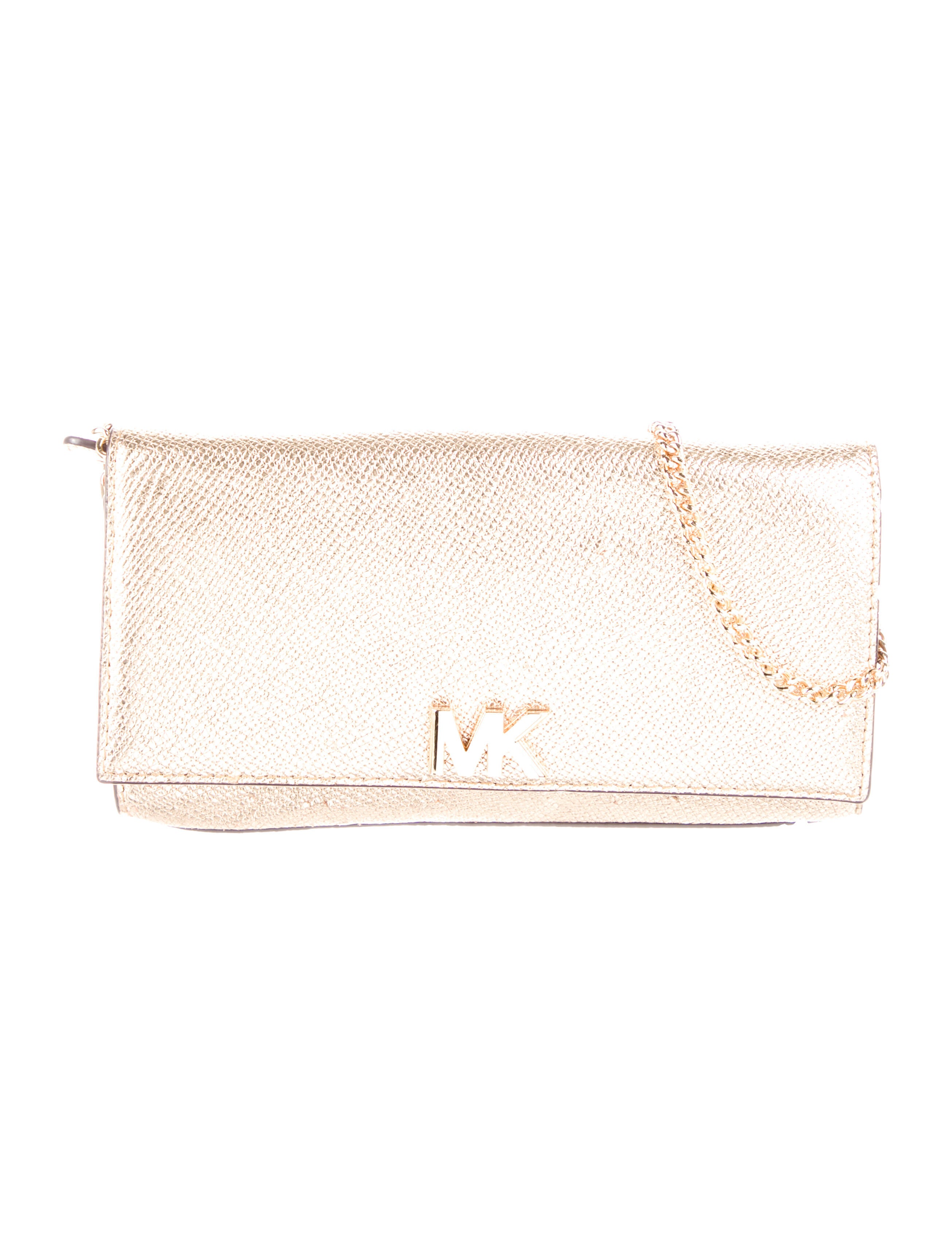 Michael Kors Leather Shoulder Bag Gold Shoulder Bags, Handbags