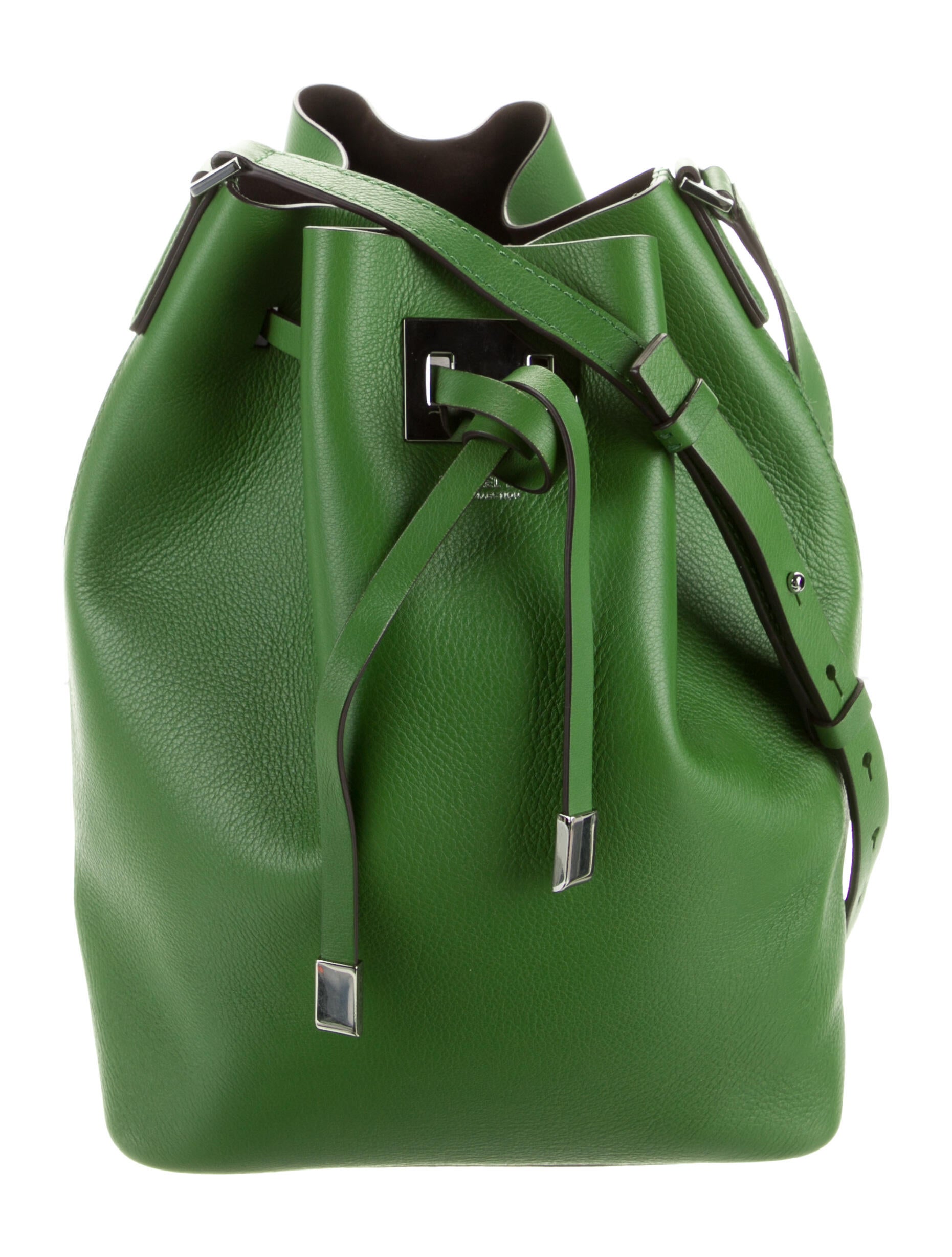 Michael Kors Leather Crossbody Bag Green Crossbody Bags, Handbags MIC209700 The RealReal