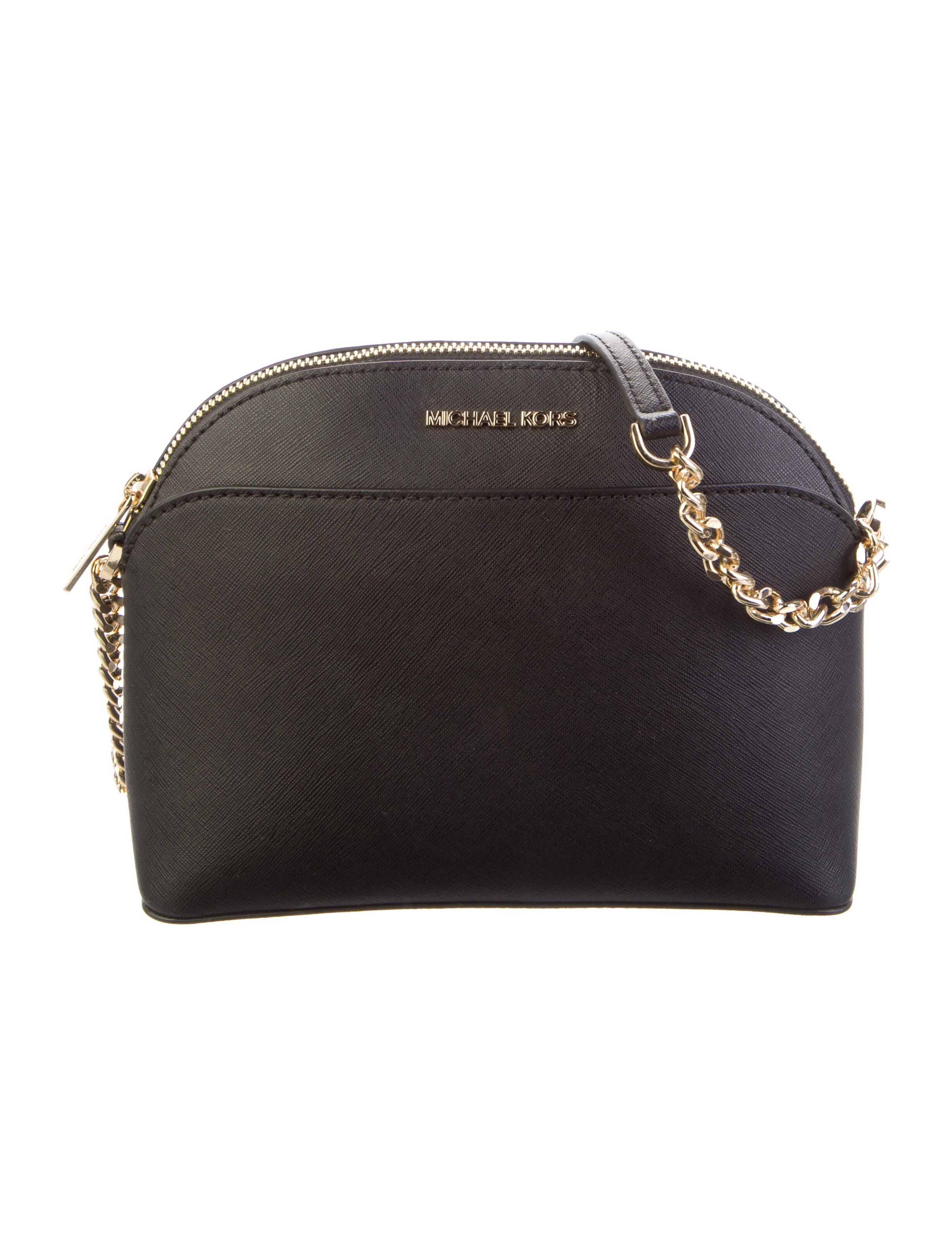 Michael Kors Blue Canvas Crossbody Bag