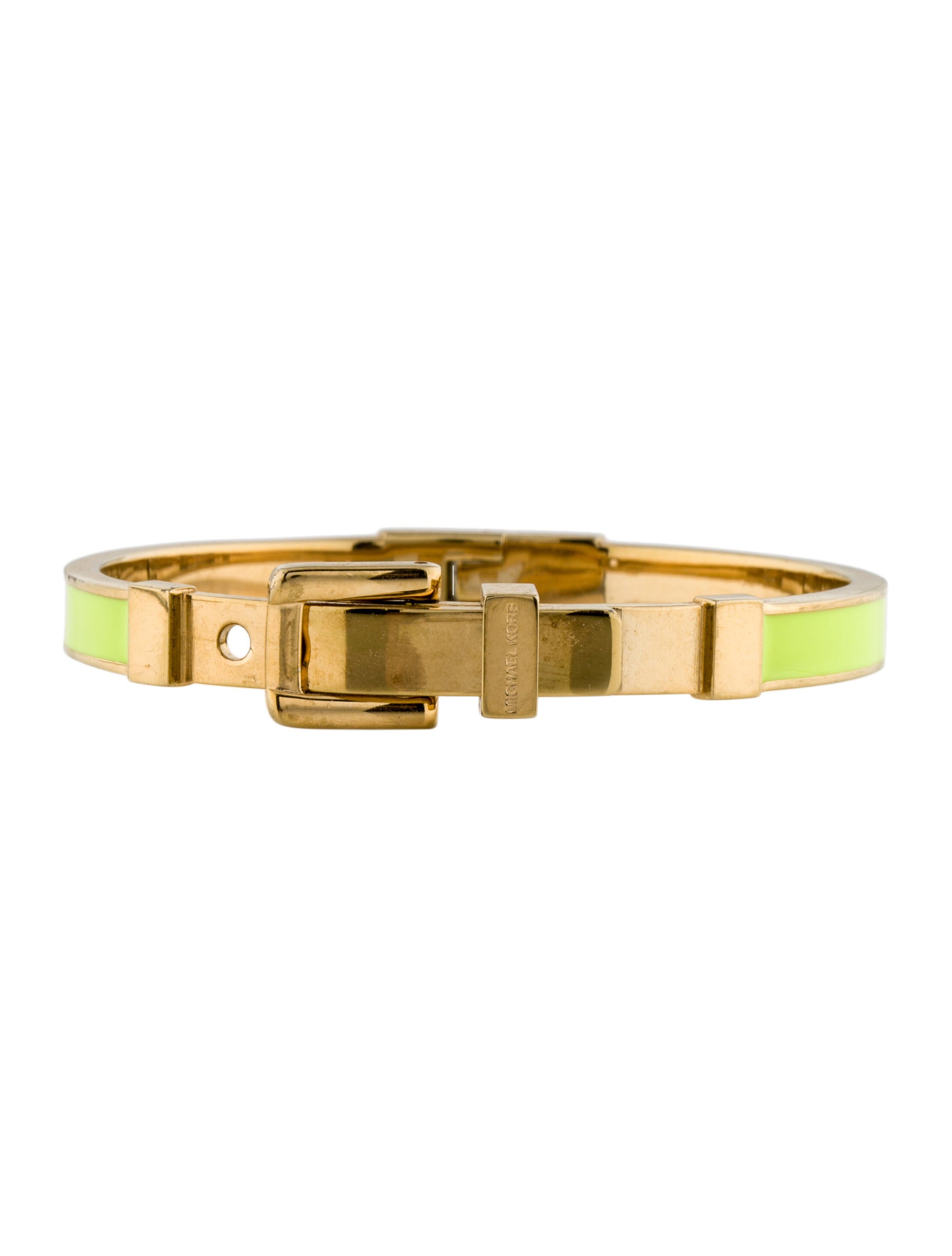 michael kors buckle bangle bracelet