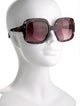 Michael Kors Oversize Gradient Sunglasses