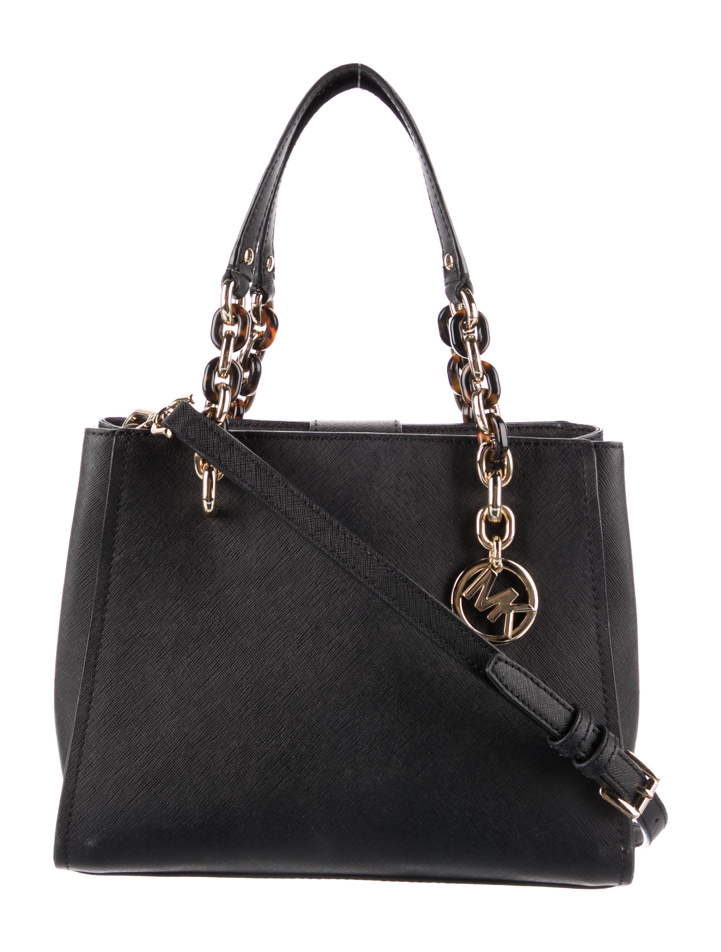 Michael Kors Coated Canvas Mini Bag Black Mini Bags, Handbags