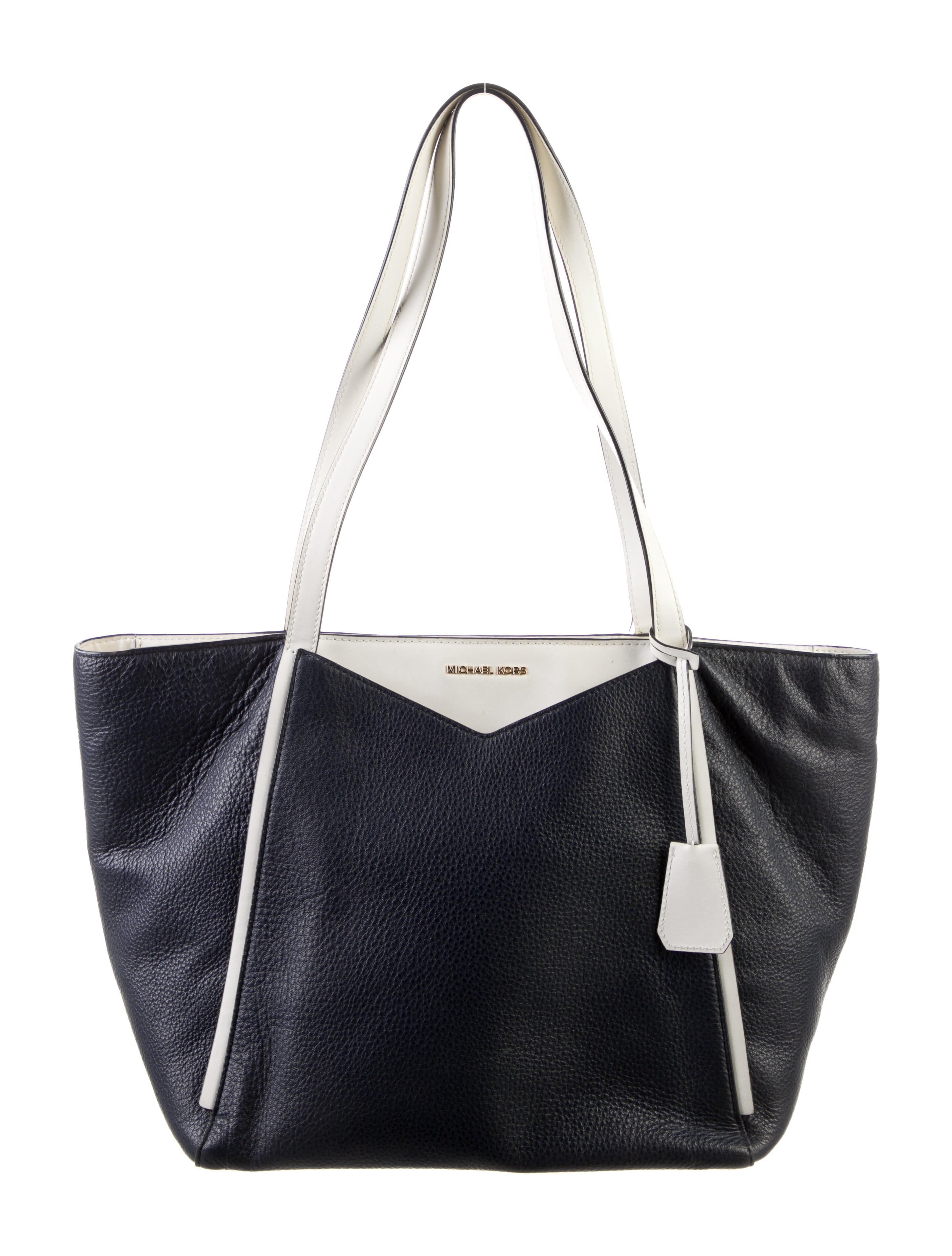 michael kors whitney large leather tote