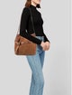 Michael Michael Kors Suede Shoulder Bag