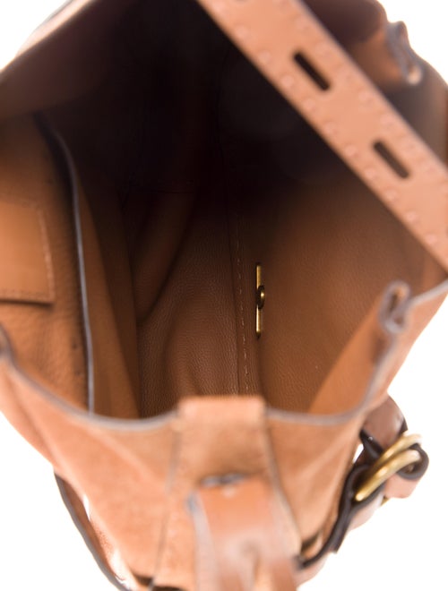 Michael Michael Kors Suede Shoulder Bag