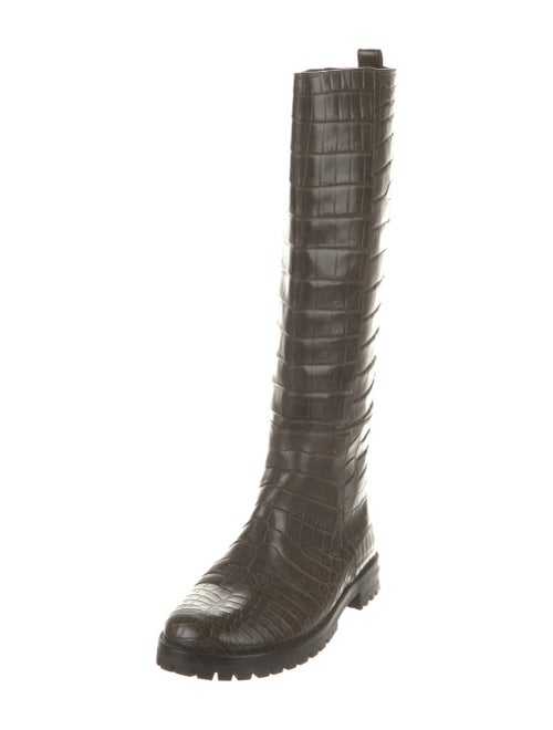 Michael Kors Leather Riding Boots