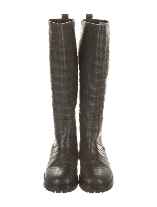 Michael Kors Leather Riding Boots