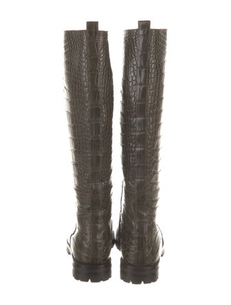 Michael Kors Leather Riding Boots