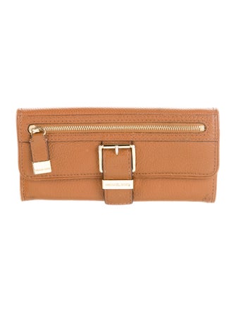 Michael Kors Leather Continental Wallet