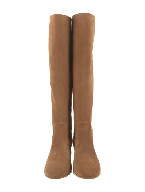 Michael Kors Suede Riding Boots