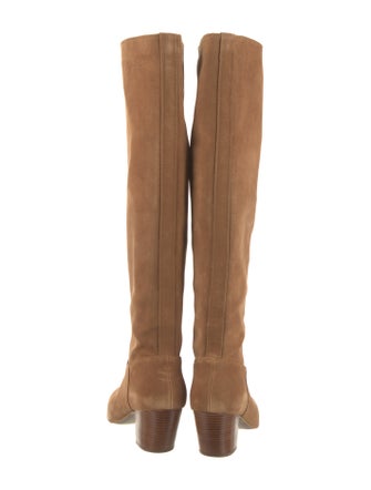 Michael Kors Suede Riding Boots