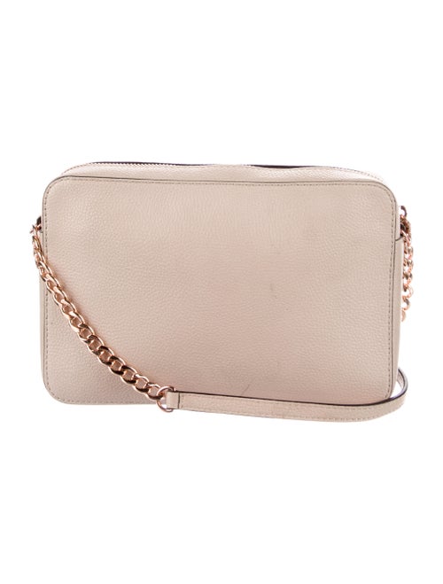 Michael Kors Leather Flower Crossbody Bag