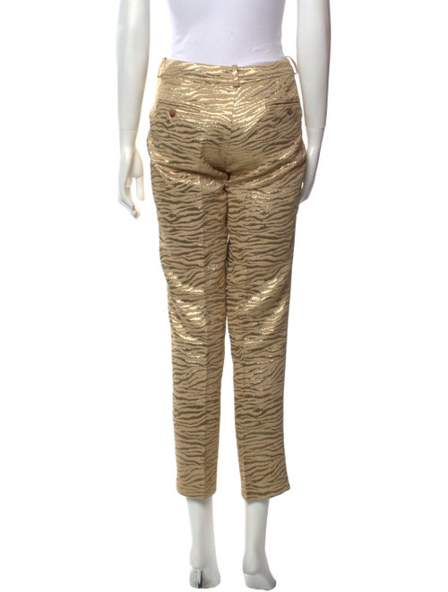 Michael Kors Animal Print Straight Leg Pants