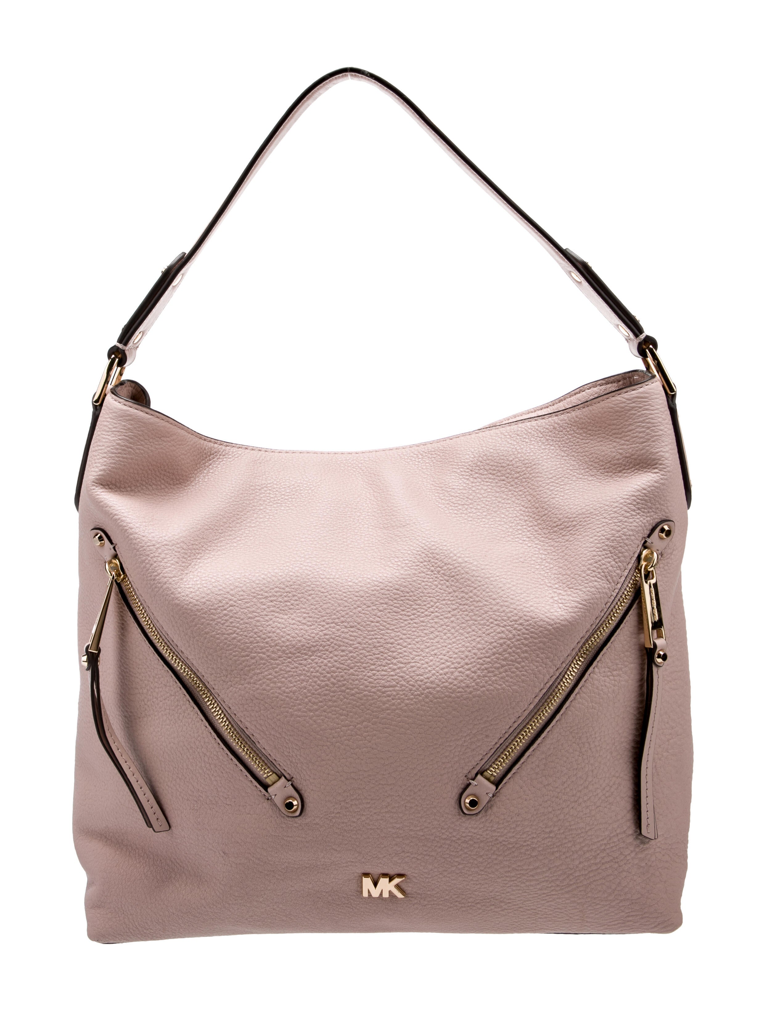 Michael Michael Kors Evie Shoulder Bag Pink Shoulder Bags, Handbags MIC237445 The RealReal