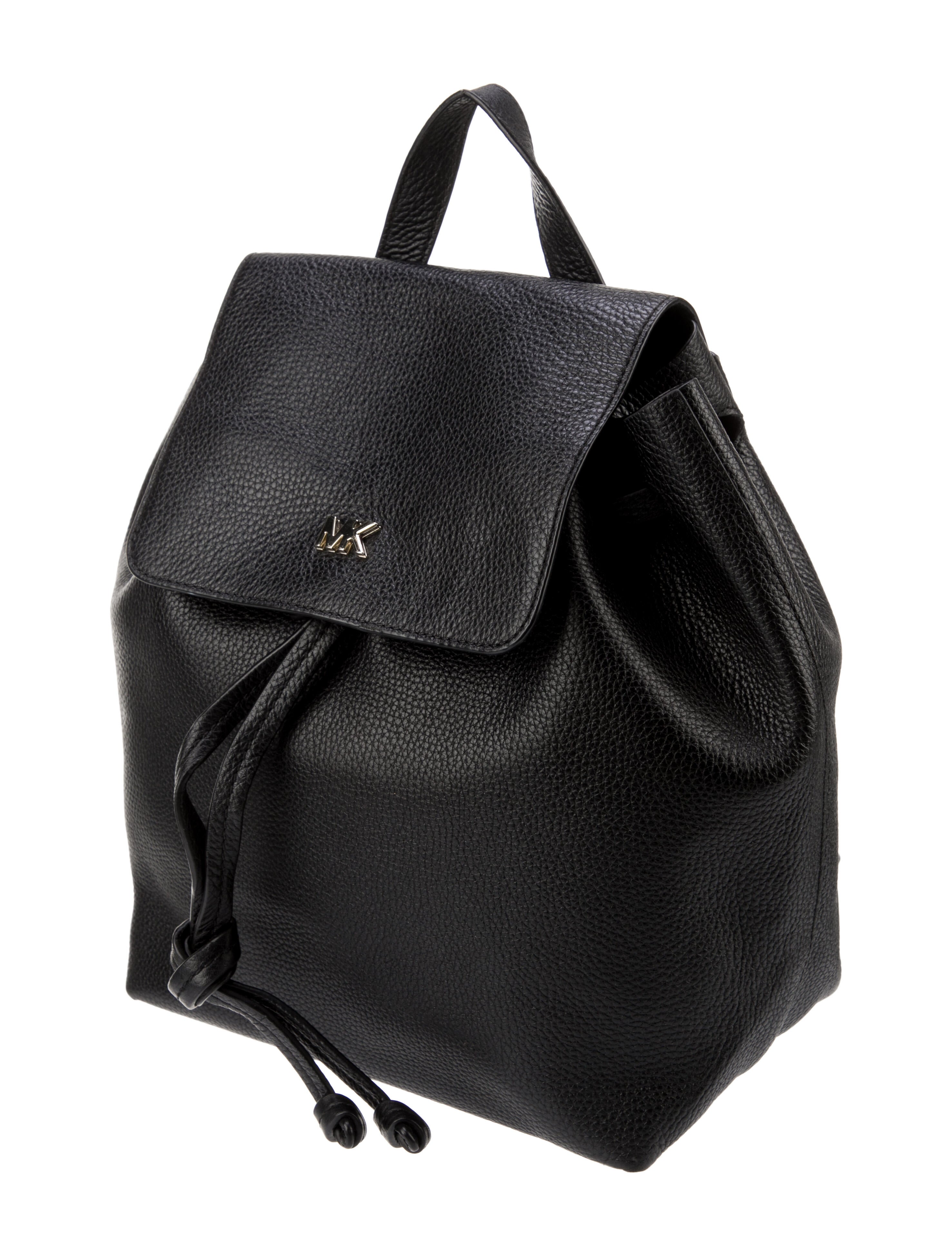 Michael Kors Leather Backpack Green Backpacks, Handbags MIC246473 The RealReal