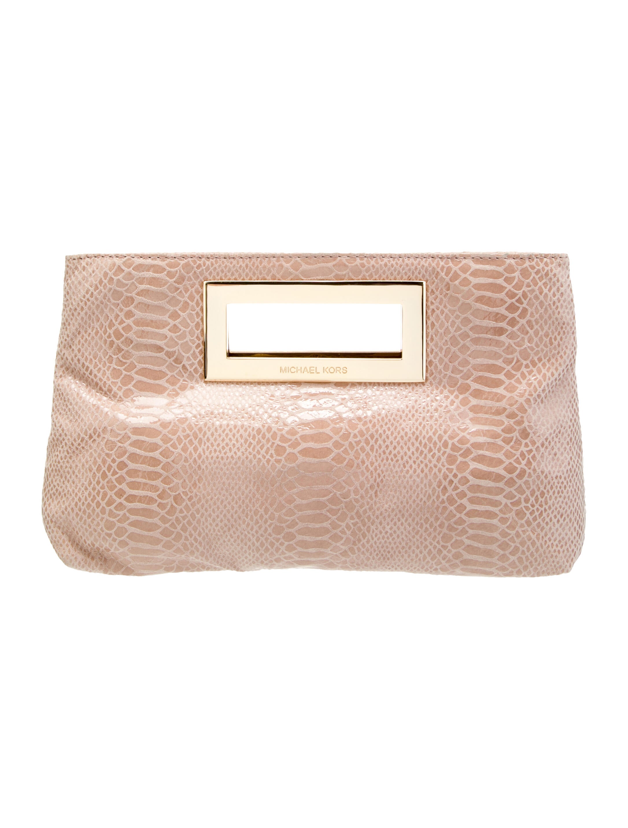 Michael Kors Michael Kors clutch bag. Neutrals Clutches, Handbags
