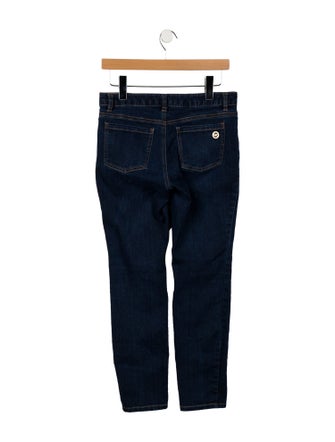 Michael Kors Low-Rise Skinny Leg Jeans