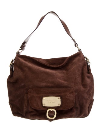 Michael Michael Kors Suede Hobo Bag