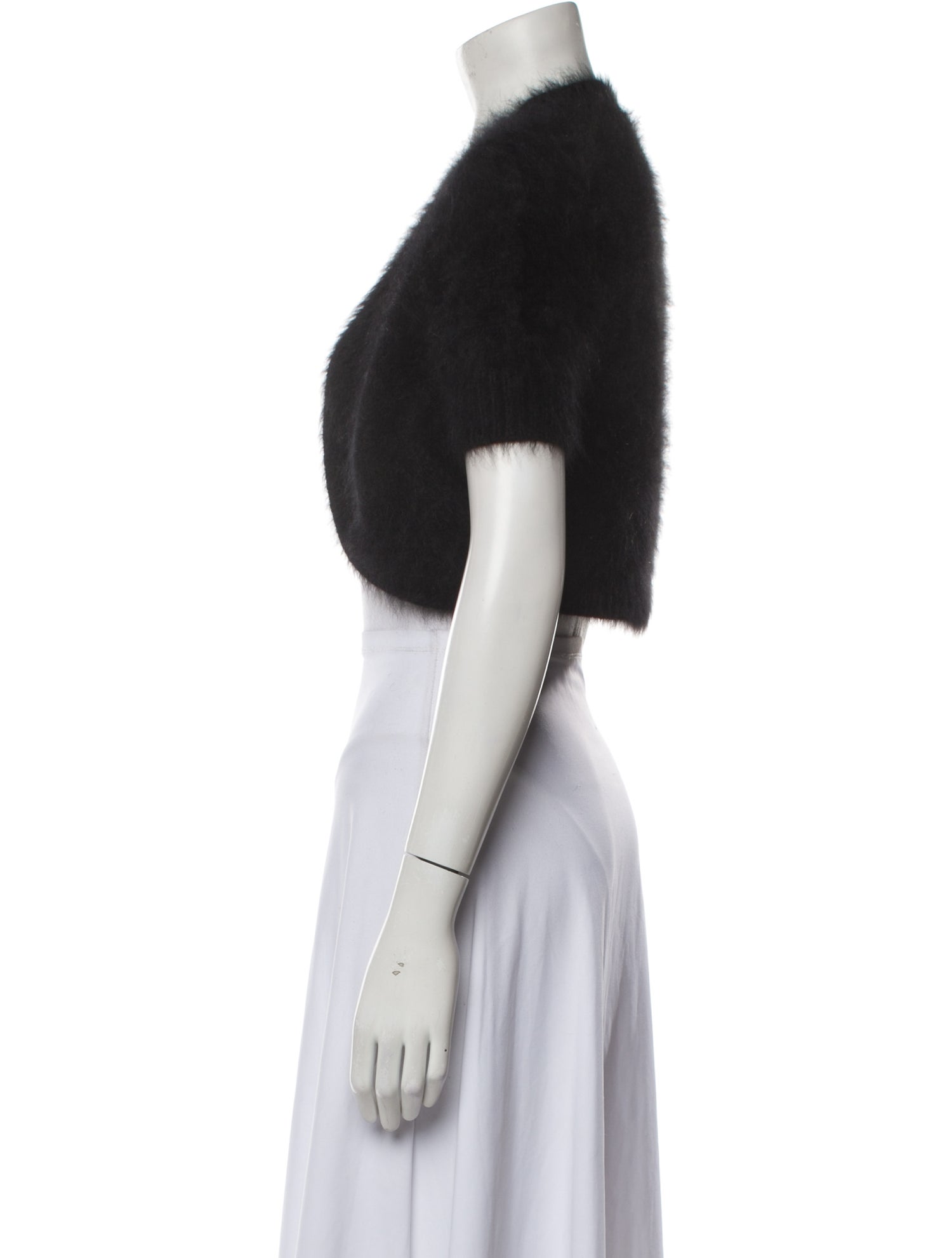 Michael Kors Angora Bolero Black Jackets, Clothing MIC249917 The