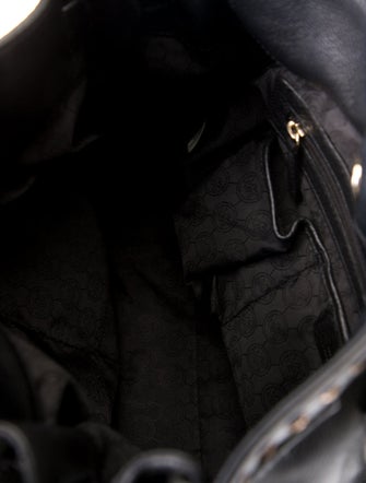 Michael Kors Chain-Link Leather Tote Bag