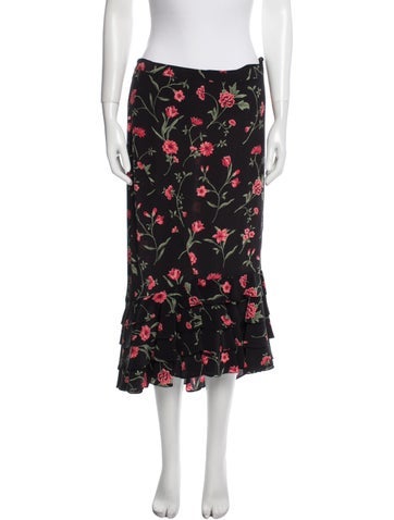 Michael Kors Skirts Silk Midi Length Skirt US 10 | L