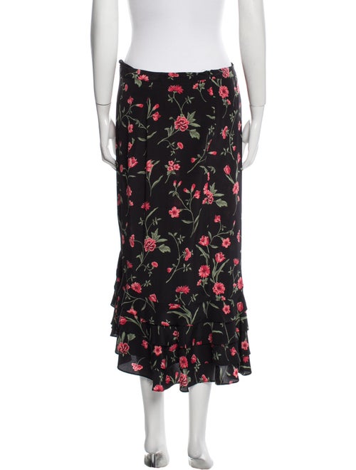 Michael Kors Silk Midi Length Skirt