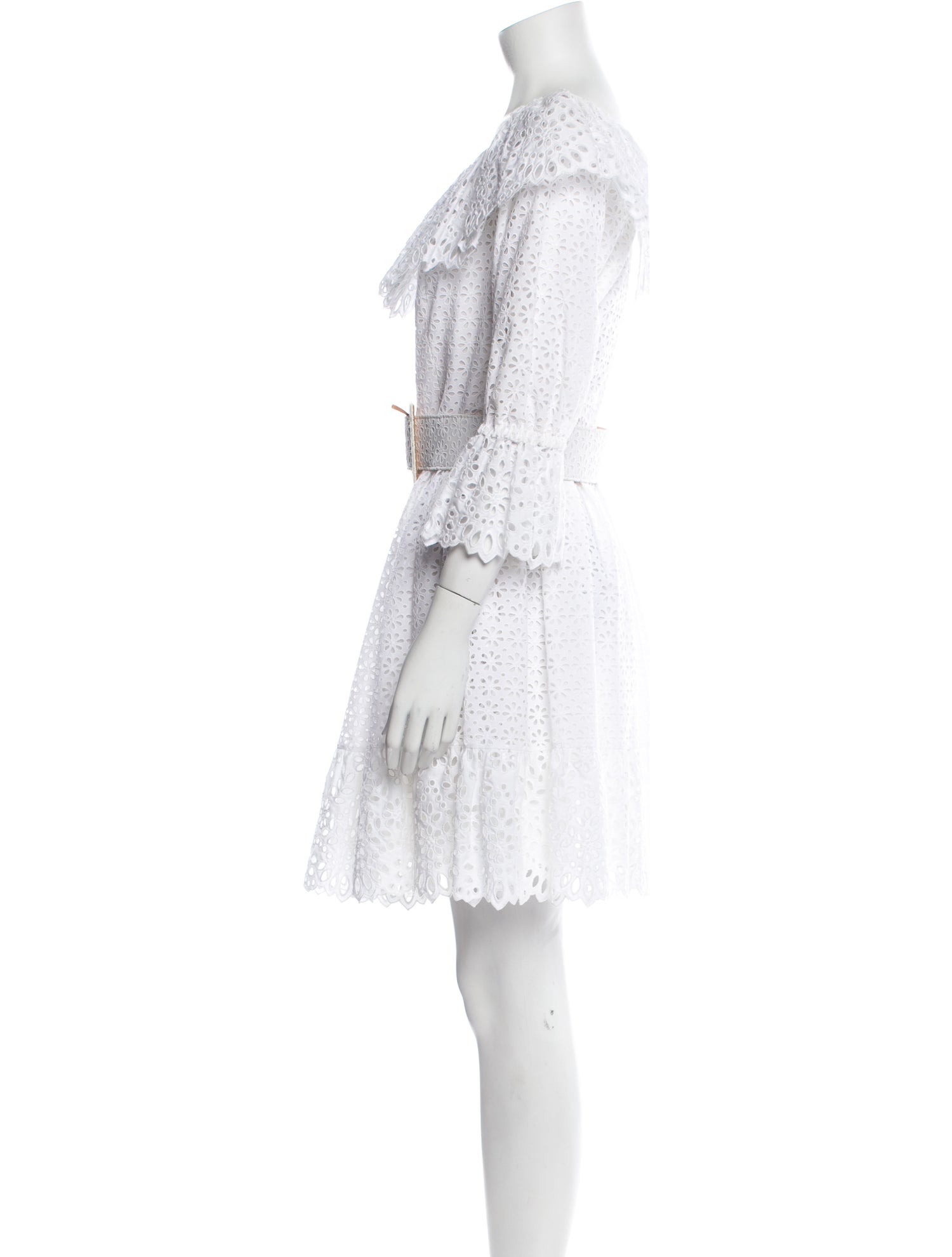 Michael Kors Scoop Neck Mini Dress