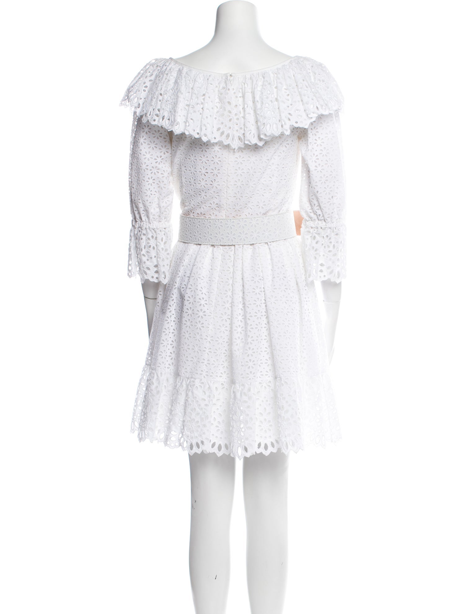 Michael Kors Scoop Neck Mini Dress