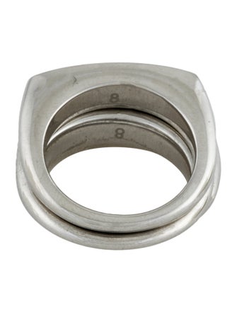 Michael Kors Crystal Stacking Rings Set of 3